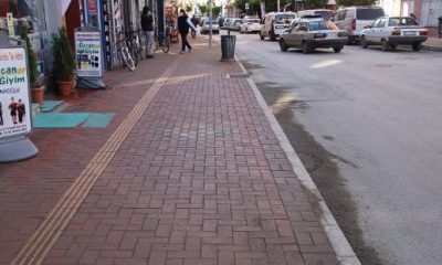 KALDIRIM ÇALIŞMALARINDA SIRA HACI EMİN EFENDİ CADDESİ’NE GELDİ