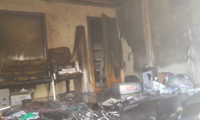 UCUZLUK PAZARINDA YANGIN