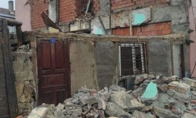 KENTSEL DÖNÜŞÜM ALANINDA TALİHSİZ KAZA: ENKAZ ALTINDA KALDILAR