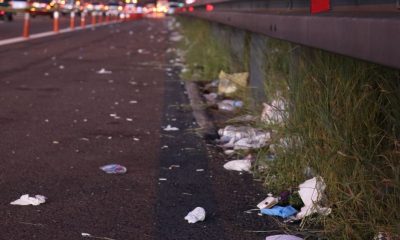 TRAFİK YOĞUNLUĞU AZALDI ÇÖP SORUNU ÇOĞALDI