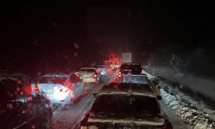 BOLU- GEREDE GÜZERGAHINDA KAR ENGELİ