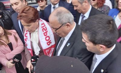 ÖMER EVCİN BOLU’DA İYİ PARTİ LİDERİNİ KARŞILADI