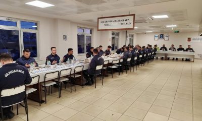 GEREDE CEZAEVİ BÖLÜK KOMUTANLIĞINDA ANLAMLI İFTAR BULUŞMASI