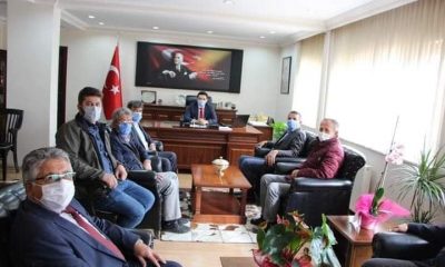 GEREDE MUHTARLARI’NDAN KAYMAKAMA ZİYARET