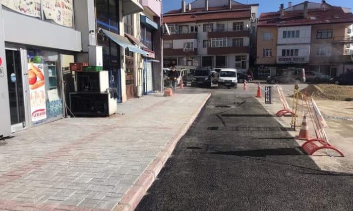 GEREDE ŞANTİYEYE DÖNDÜ