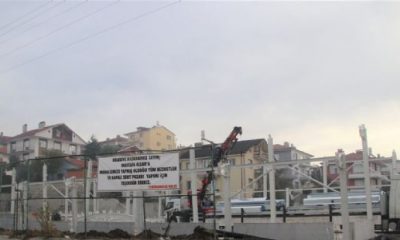 KAPALI PAZARYERİNDE SIRA ÇATIYA GELDİ