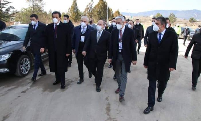 SANAYİ VE TEKNOLOJİ BAKANI MUSTAFA VARANK GEREDE’DE İNCELEMELERDE BULUNDU