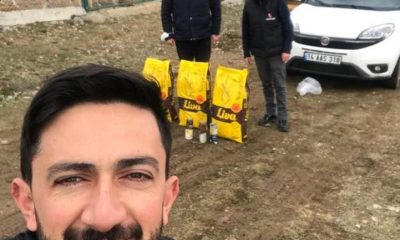 HASAN HÜSEYİN ŞİŞMAN’DAN CAN DOSTLARA MAMA DESTEĞİ