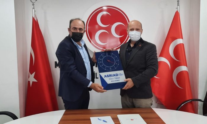 ASRIN İŞ ADAMLARI DERNEĞİNDEN MHP’YE ZİYARET
