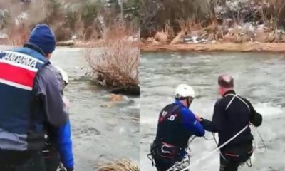 AKINTIYA KAPILIP BOĞULDU