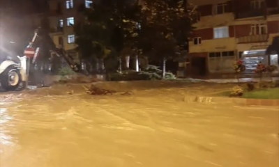 GEREDE SEL KABUSUNU YAŞADI