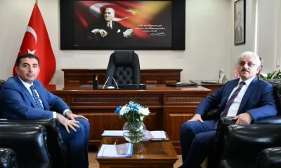 BOLU VALİSİNDEN YENİ KAYMAKAMA ZİYARET