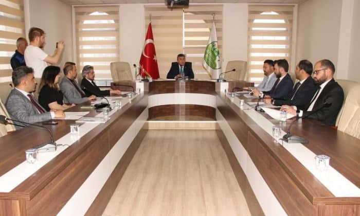 GEREDE BELEDİYESİNDE GÖREV DAĞILIMI YAPILDI