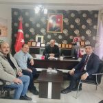 KAYMAKAM FATİH KAYA’DAN ABDULLAH GÜLER’E HAYIRLI OLSUN ZİYARETİ