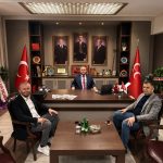 YENİ ATANAN BAŞKANA YOĞUN HAYIRLI OLSUN ZİYARETLERİ