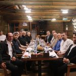 ODA BAŞKANLARI YEMEKTE BULUŞTU