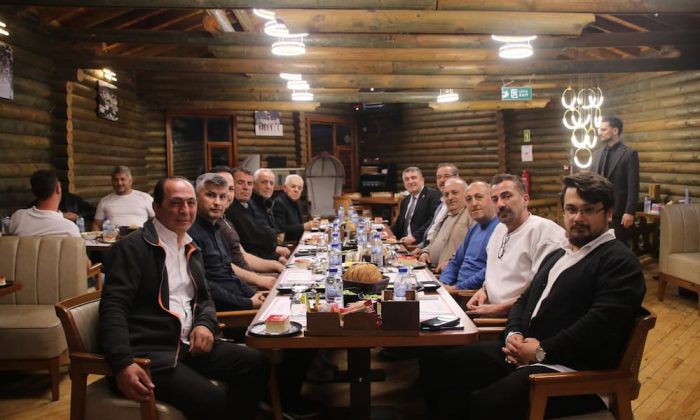 ODA BAŞKANLARI YEMEKTE BULUŞTU
