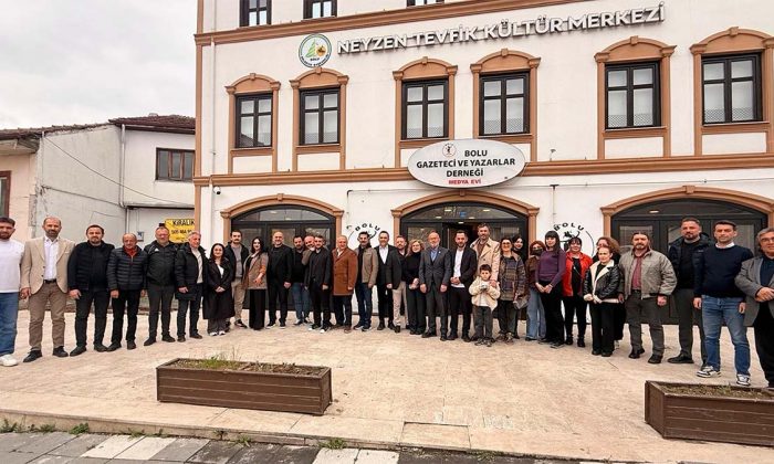 BOLU GAZETECİ VE YAZARLAR DERNEĞİ’NDE YENİ DÖNEM BAŞLADI