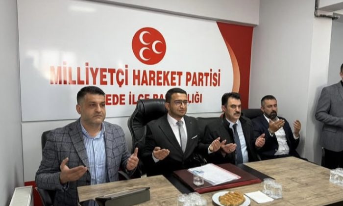 MHP GEREDE İLÇE BAŞKANLIĞI’NDA BAYRAMLAŞMA