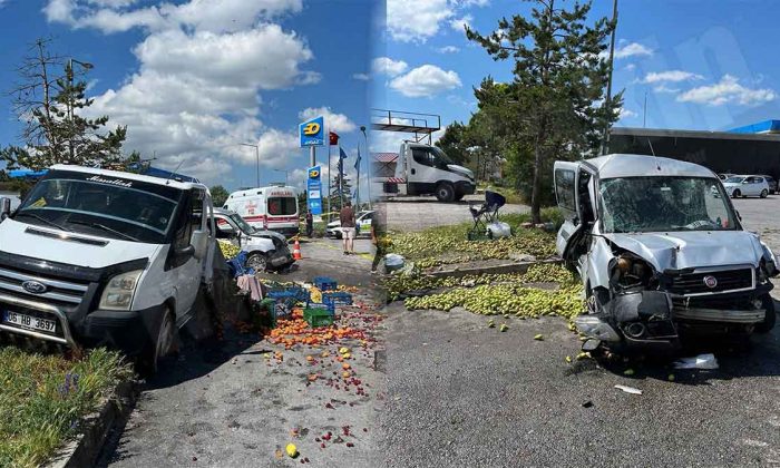 GEREDE’DE FECİ KAZA: 1 ÖLÜ, 4 YARALI