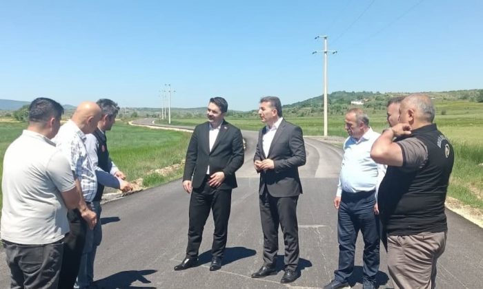 GEREDE’DE 13 KİLOMETRELİK SICAK ASFALT ÇALIŞMASI