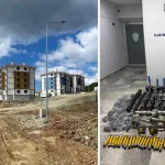 GEREDE’DE TOKİ ŞANTİYESİNDEN ÇALINAN 2,5 MİLYON LİRALIK MALZEME BULUNDU