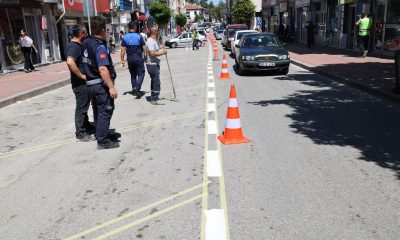 GEREDE’DE ATATÜRK BULVARI’NDA PARK ALANLARI DÜZENLENDİ